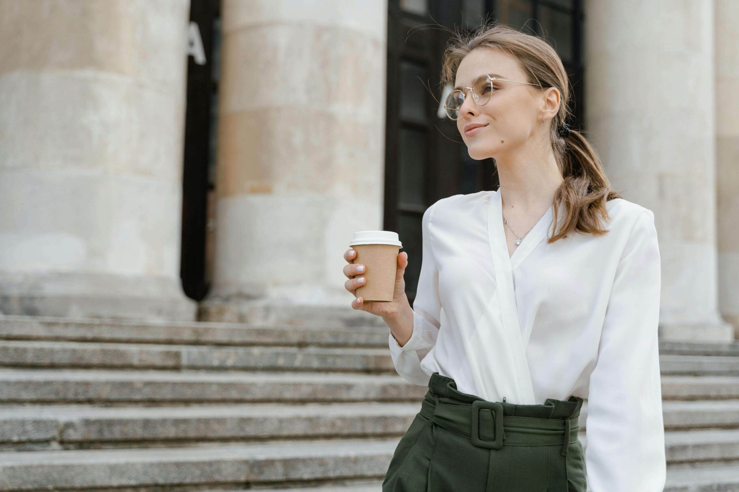 Composed woman | relational trauma therapy for high achievers plam beach | relational trauma therapy | online trauma therapist | Palm Beach, Florida | Wellington | Boynton Beach | The Island | The Colony Hotel A woman holds a coffee cup on stone steps, looking composed. Are you a high achiever who appears successful on the outside but feels held back by something deeper? A relational trauma therapist in Palm Beach, FL can help you uncover what's really going on.